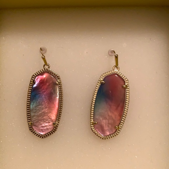 Kendra Scott Elle Watercolor illusion in Gold - Picture 3 of 6